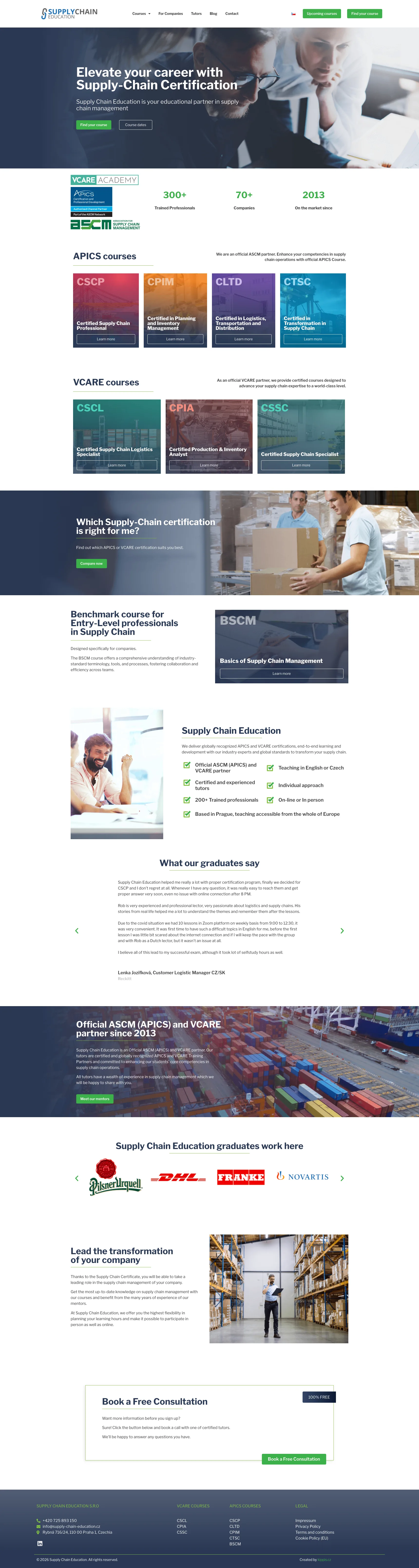 Supply Chain Education