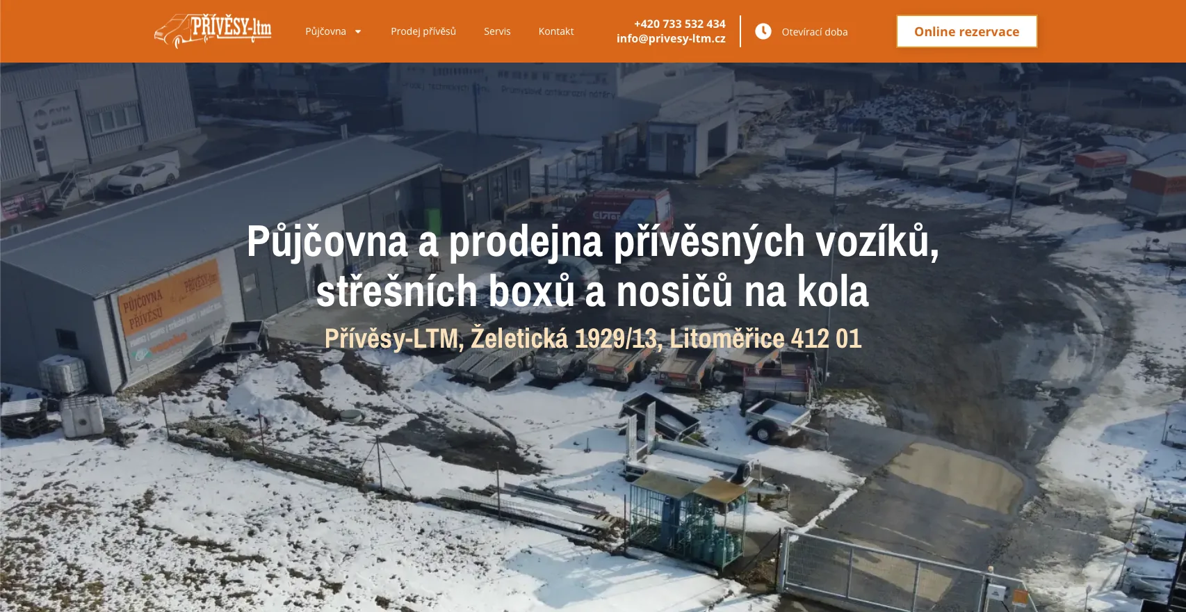 Ukázka webu od Kippis
